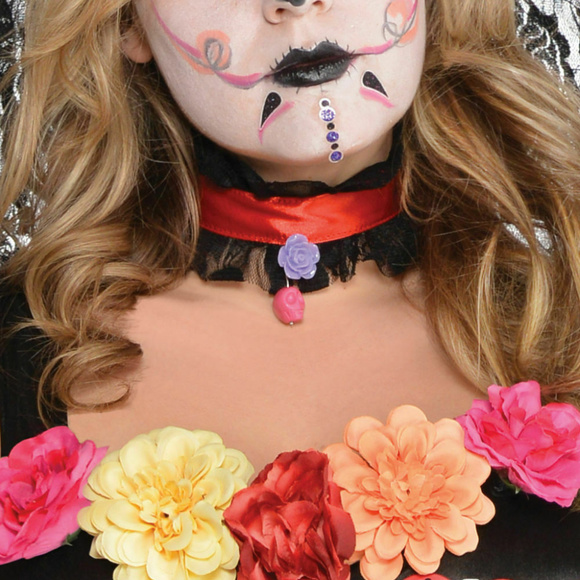 Day of the Dead Senorita Costume Plus Size  NW - Picture 5 of 7